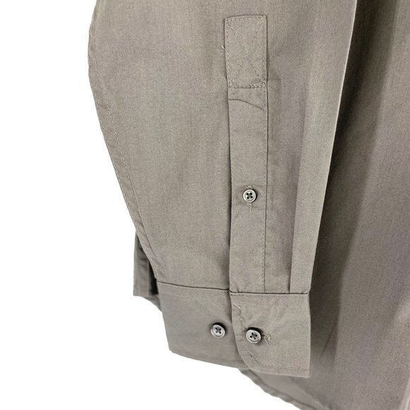 NWT Grey Oxford Shirt - Picture 6 of 9
